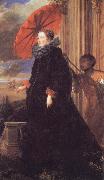 Anthony Van Dyck Marchesa Elena Grimaldi,Wife of Marchese Nicola Cattaneo France oil painting artist